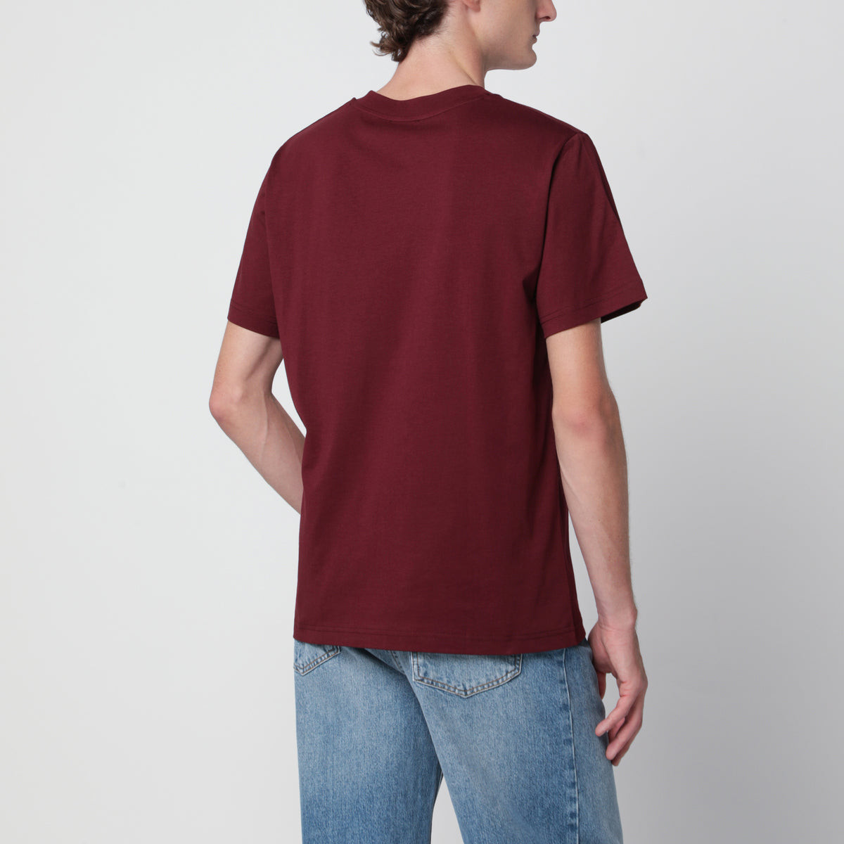 Burgundy Standard Grand VPC cotton T-shirt