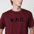 Burgundy Standard Grand VPC cotton T-shirt