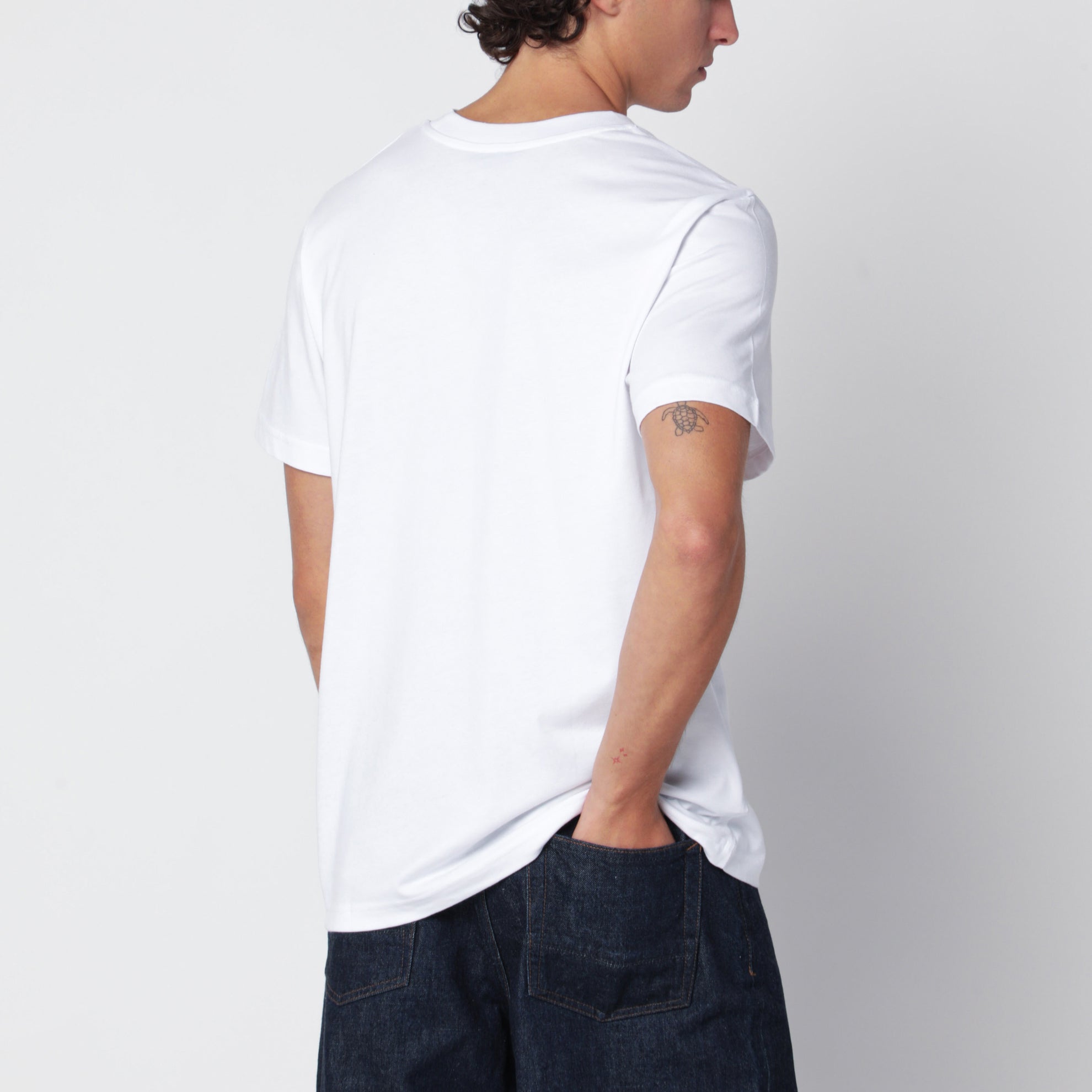 T-shirt standard Grand VPC en coton blanc