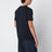 T-shirt standard en coton bleu marine Grand