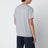 Standard Grand melange graues Baumwoll-T-Shirt