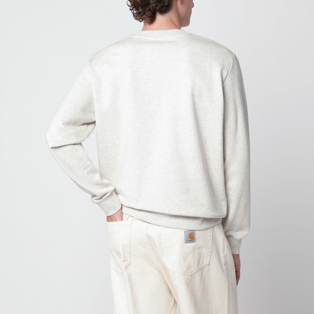 Felpa Standard Grand VPC écru in cotone