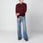 Burgundy Standard Grand VPC cotton sweatshirt