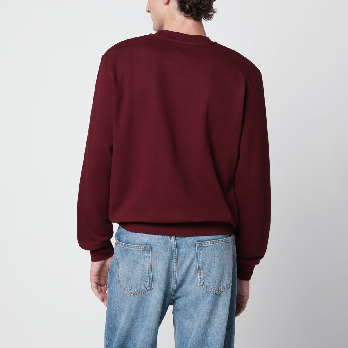 Burgundy Standard Grand VPC cotton sweatshirt