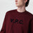 Burgundy Standard Grand VPC cotton sweatshirt