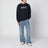 Sweat-shirt en coton bleu foncé Standard Grand VPC