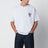 T-shirt Bruno grigio chiné in cotone