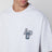 T-shirt Bruno grigio chiné in cotone