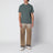 T-shirt Rue Madame en coton vert