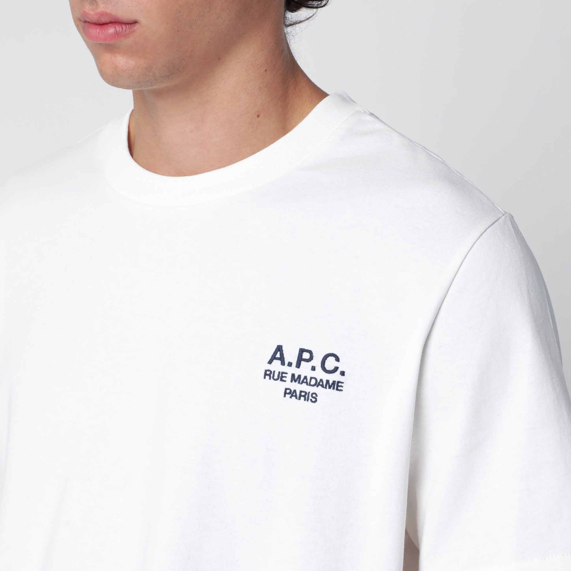 T-shirt Rue Madame en coton blanc