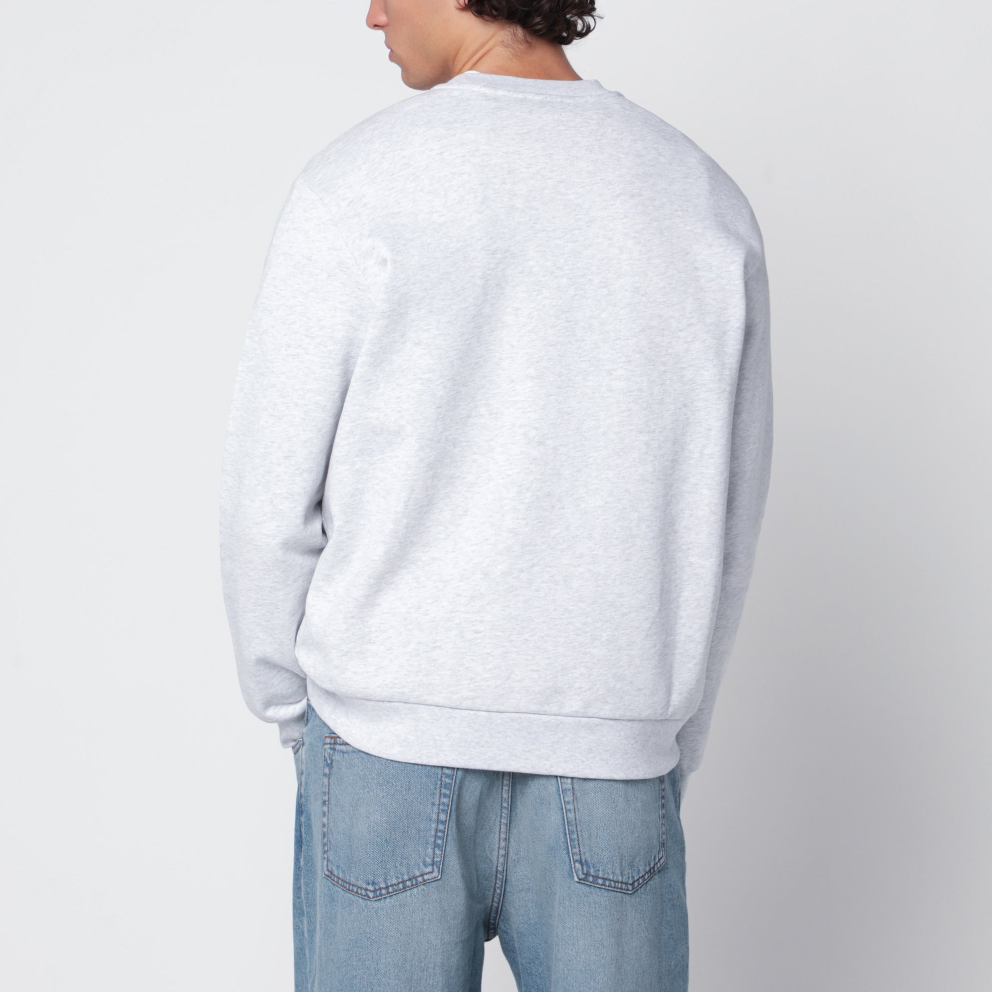 Rue Madame Sweatshirt aus grauer Baumwolle