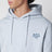 Blauer Baumwollhoodie