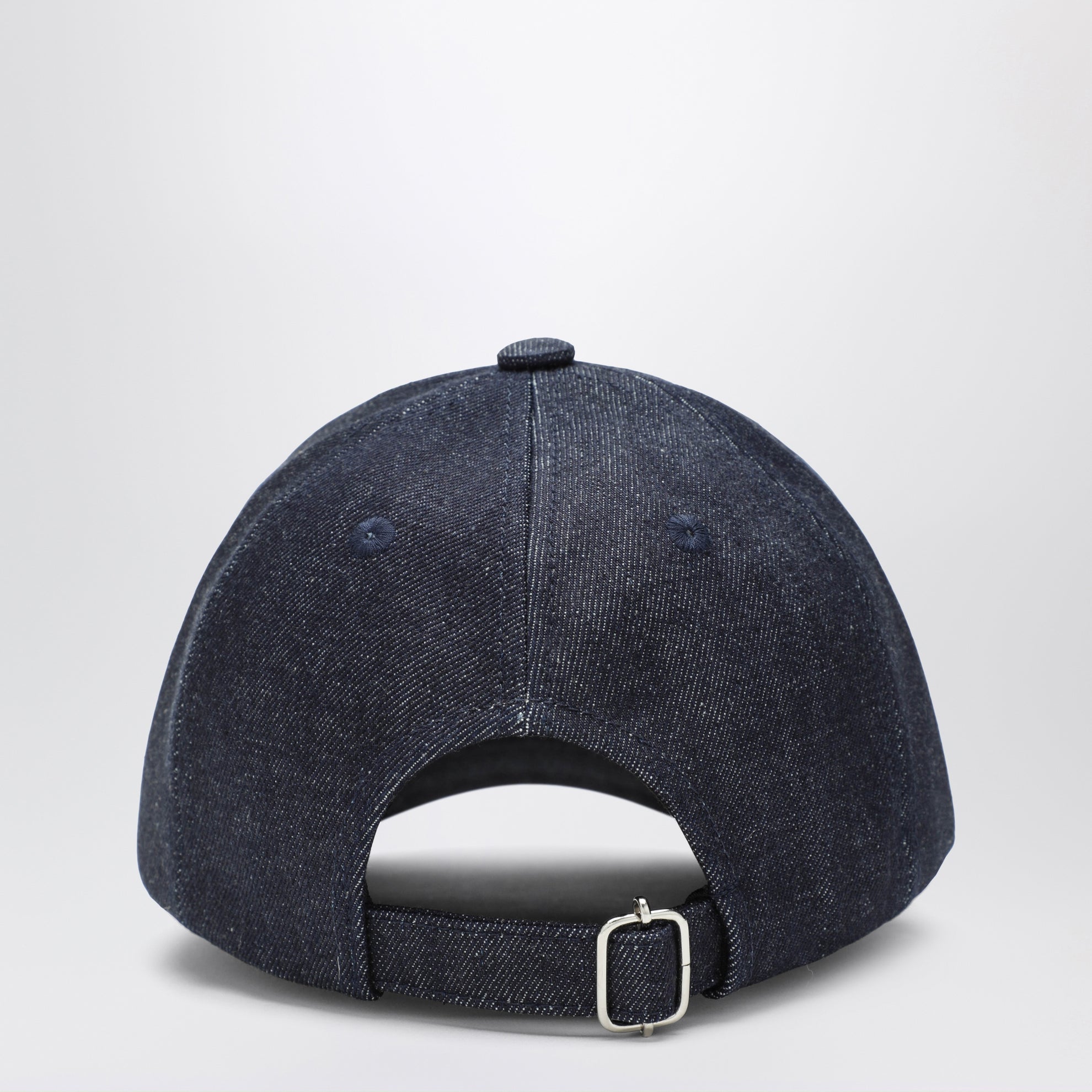 Casquette de baseball en coton indigo Charlie