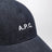 Casquette de baseball en coton indigo Charlie