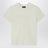 T-shirt girocollo gialla chiara con logo