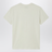 T-shirt girocollo gialla chiara con logo