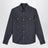 Camicia Western in denim blu indigo