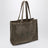 Taupefarbene Lou Large Tote Bag aus Cord