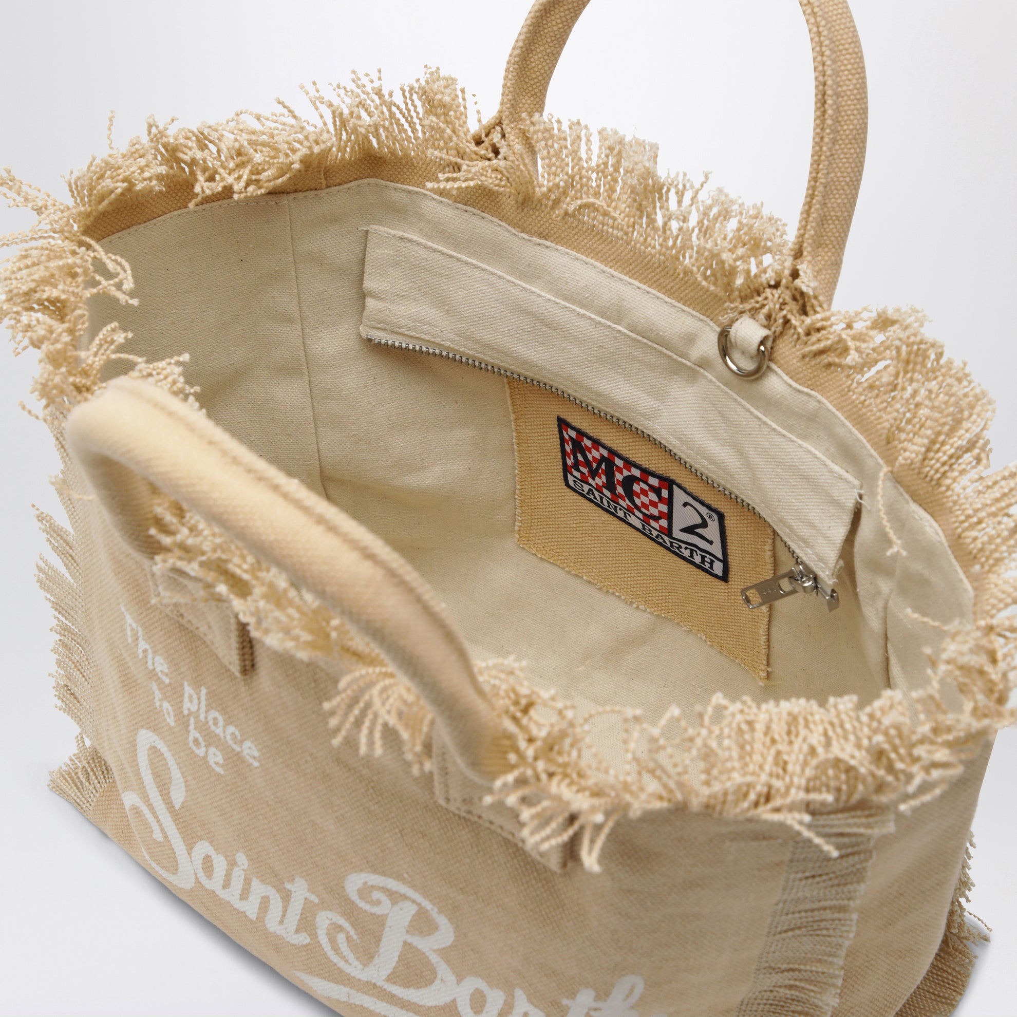 Beige Colette cotton bag