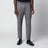 Tailored slim-fit trousers with micro herringbone pattern