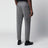 Tailored slim-fit trousers with micro herringbone pattern