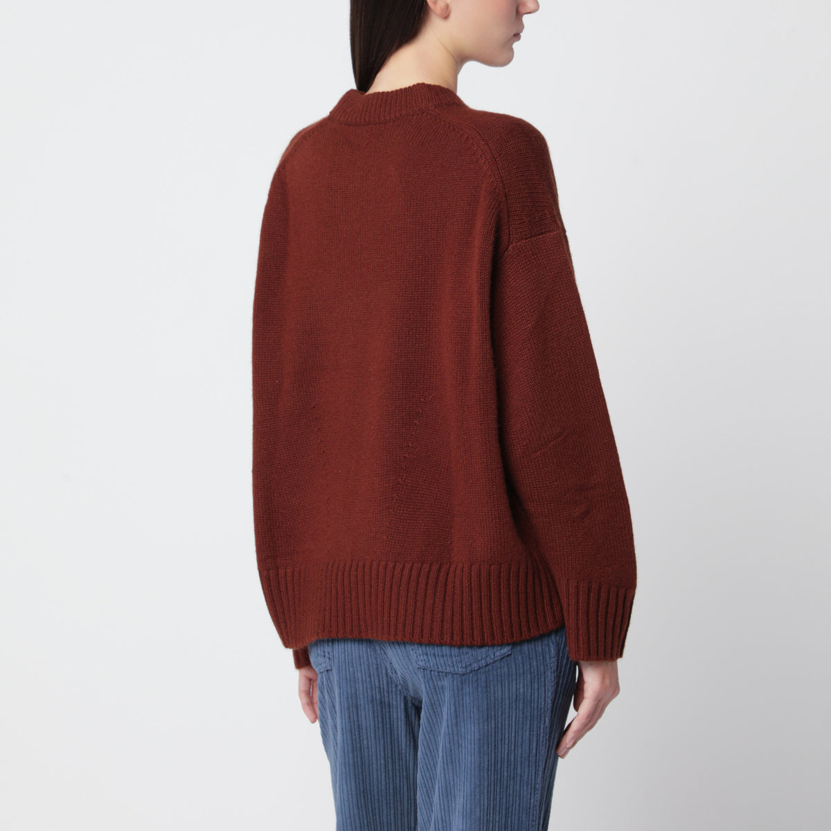 Maglia Cosima Brown 21 in cashmere