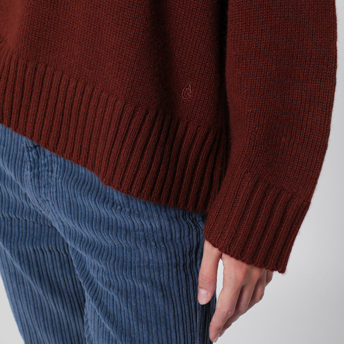 Maglia Cosima Brown 21 in cashmere