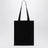 Borsa shopping Lou nera in tela