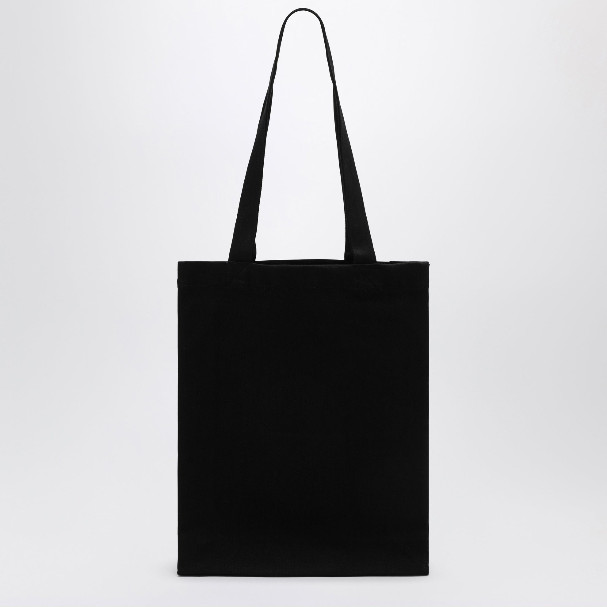 Borsa shopping Lou nera in tela