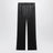 Razor Pleat Hose aus schwarzem Polyester