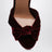 Bordeauxrote Cupid Plateausandalen aus Samt