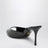 Black Keira patent mules