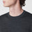 Dark grey mélange sweater in wool