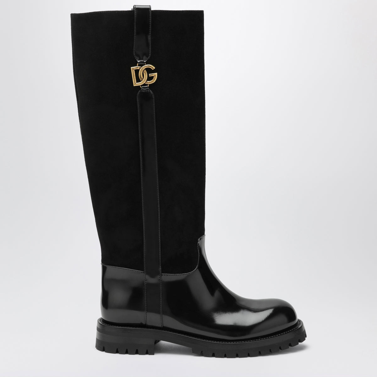 Stiefeletten Bernini in Schwarz aus Wildleder