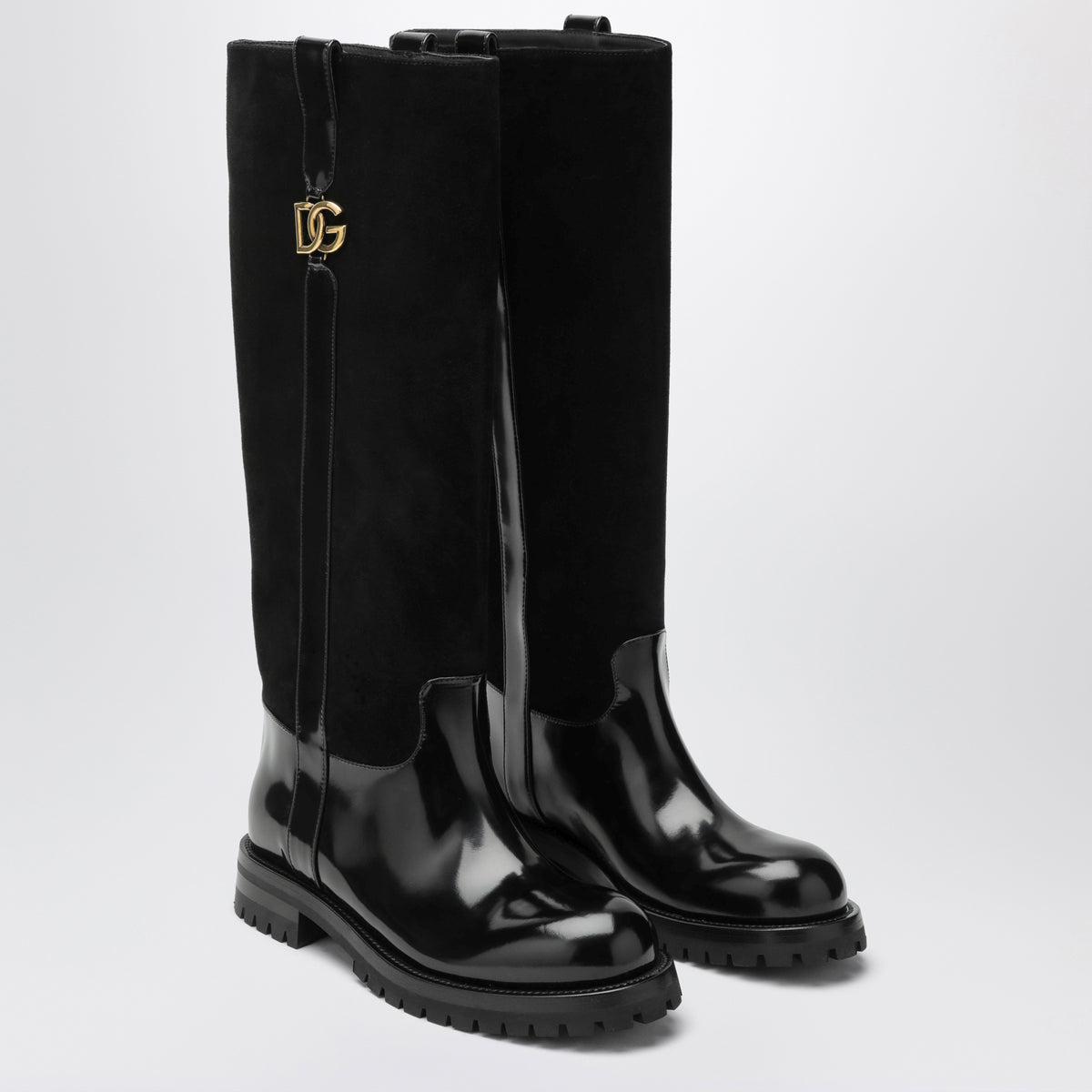 Stiefeletten Bernini in Schwarz aus Wildleder