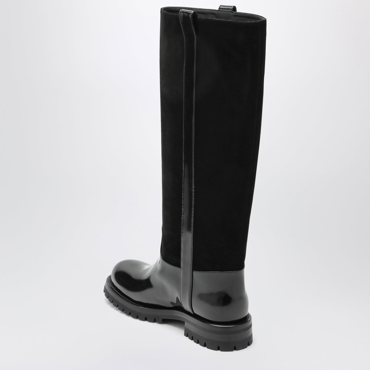 Stiefeletten Bernini in Schwarz aus Wildleder