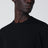Black wool crew-neck sweater