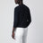 Navy blue wool crew-neck sweater