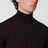 Brauner Rollkragenpullover aus Wolle