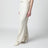 Pantalon en mélange de lin couleur sable