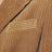 Kamelbraune Jacke aus Rippstrick