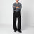 Grauer Pullover aus Lammwolle