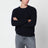 Navy blue lambswool sweater
