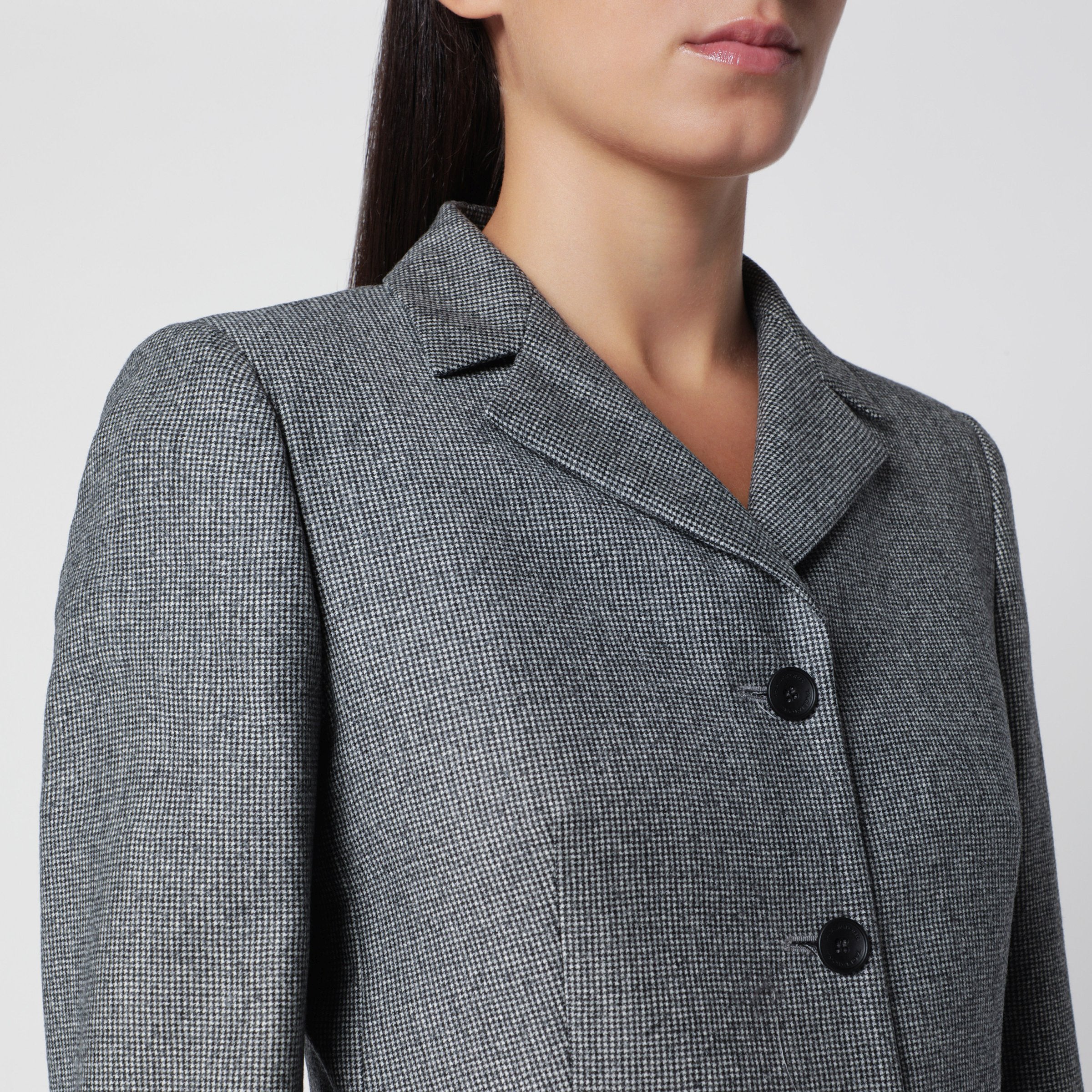 Tagliatore Single-breasted jacket in virgin wool with check