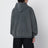Graphite-grey sweatshirt with embossed logo
