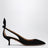 Décolleté Deneuve nero in pelle scamosciata