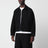 Schwarze Derby-Jacke aus Baumwollmoleskin