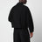 Schwarze Derby-Jacke aus Baumwollmoleskin