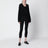 Maglione nero in cashmere