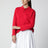 Rotes Diana Poloshirt aus Bio-Baumwolle